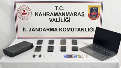 Kahramanmaraş merkezli dolandırıcılık operasyonu: 4 tutuklama Kahramanmaraş İl Jandarma Komutanlığı