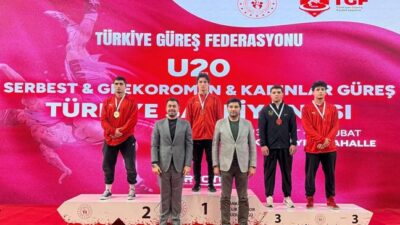 Kahramanmaraş Büyükşehir Belediyesi Spor Kulübü, U20 Güreş Şampiyonası’nda Şov Yaptı!