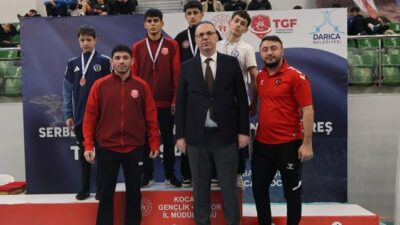 Büyükşehir’in Pehlivanları, Türkiye Güreş Şampiyonası’nda Kürsüde Büyükşehir Belediyesinin başarılı ve