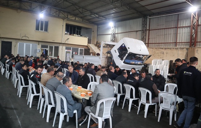 Sanayi Esnafı İftar Sofrasında Buluştu: