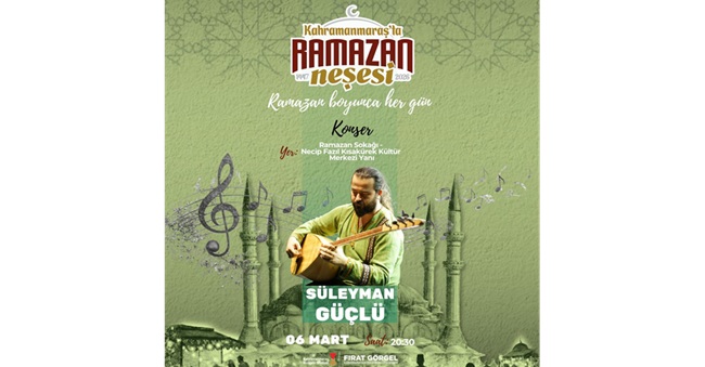 Ramazan Sokağı’nda Türk Halk Müziği Ziyafeti Sunulacak Büyükşehir Belediyesinin Ramazan