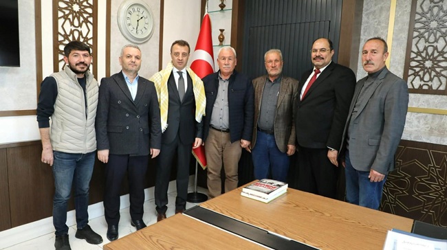 Kahramanmaraş Yörük Türkmen Derneği heyeti,