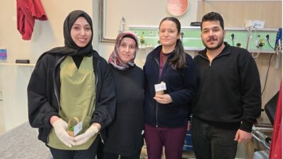 Sağlık-Sen Çağlayancerit İlçe Temsilcisi Recai Can Doğan, Çağlayancerit Devlet Hastanesi’nde