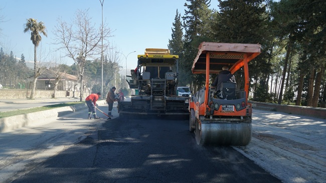 Büyükşehir Belediyesi, şehir merkezinde altyapı