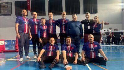 Oturarak Voleybol Süper Ligi 1. Etap müsabakalarında Kahramanmaraş Büyükşehir Belediye