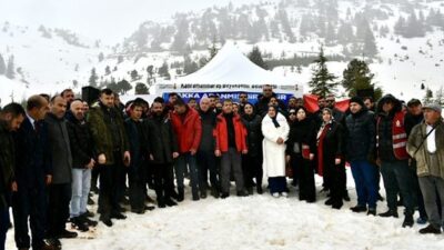 Büyük Birlik Partisi (BBP) Kurucu Genel Başkanı Muhsin Yazıcıoğlu, helikopter