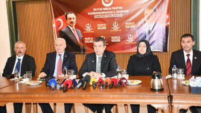 Büyük Birlik Partisi Kahramanmaraş İl Başkanlığı’nın tanıtım toplantısı geniş katılımla