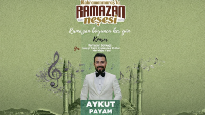 Büyükşehir Belediyesinin Ramazan etkinlikleri, 14 Mart Cumartesi günü müzisyen Aykut