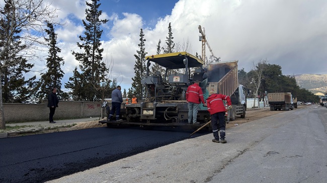 Büyükşehir Dulkadiroğlu’nda Yol Yenilemelerine Devam Ediyor Büyükşehir Belediyesi, Dulkadiroğlu Şeyh