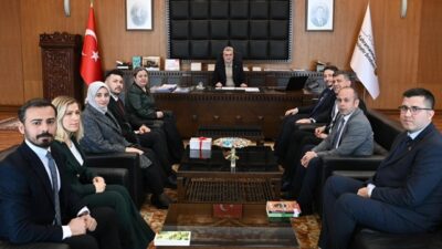 İl Kültür ve Turizm Müdürü Eshabil Yıldız ve beraberindeki heyeti