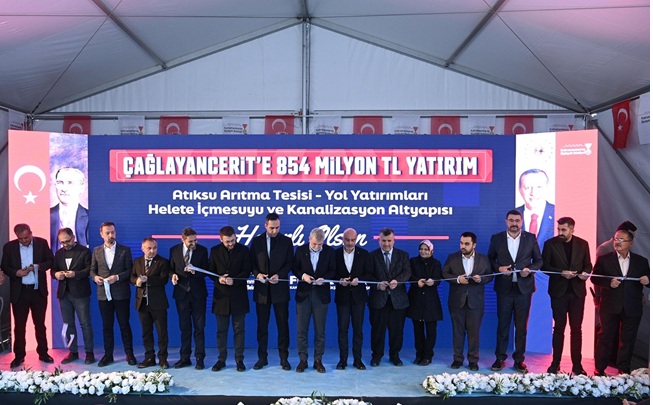 Başkan Görgel, “854 Milyonluk Yatırımlarımız Çağlayancerit’imize Hayırlı Olsun” Büyükşehir Belediyesi
