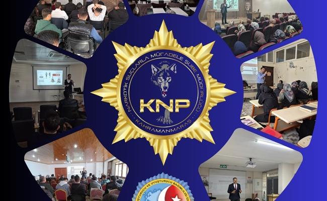 Kahramanmaraş’ta Narkotik Suçlarla Mücadele Şube Müdürlüğü ekipleri tarafından düzenlenen bilgilendirme
