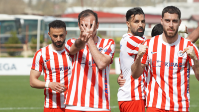 TFF 2. Lig Kırmızı Grup’ta Play-Off mücadelesi veren temsilcimiz, kötü