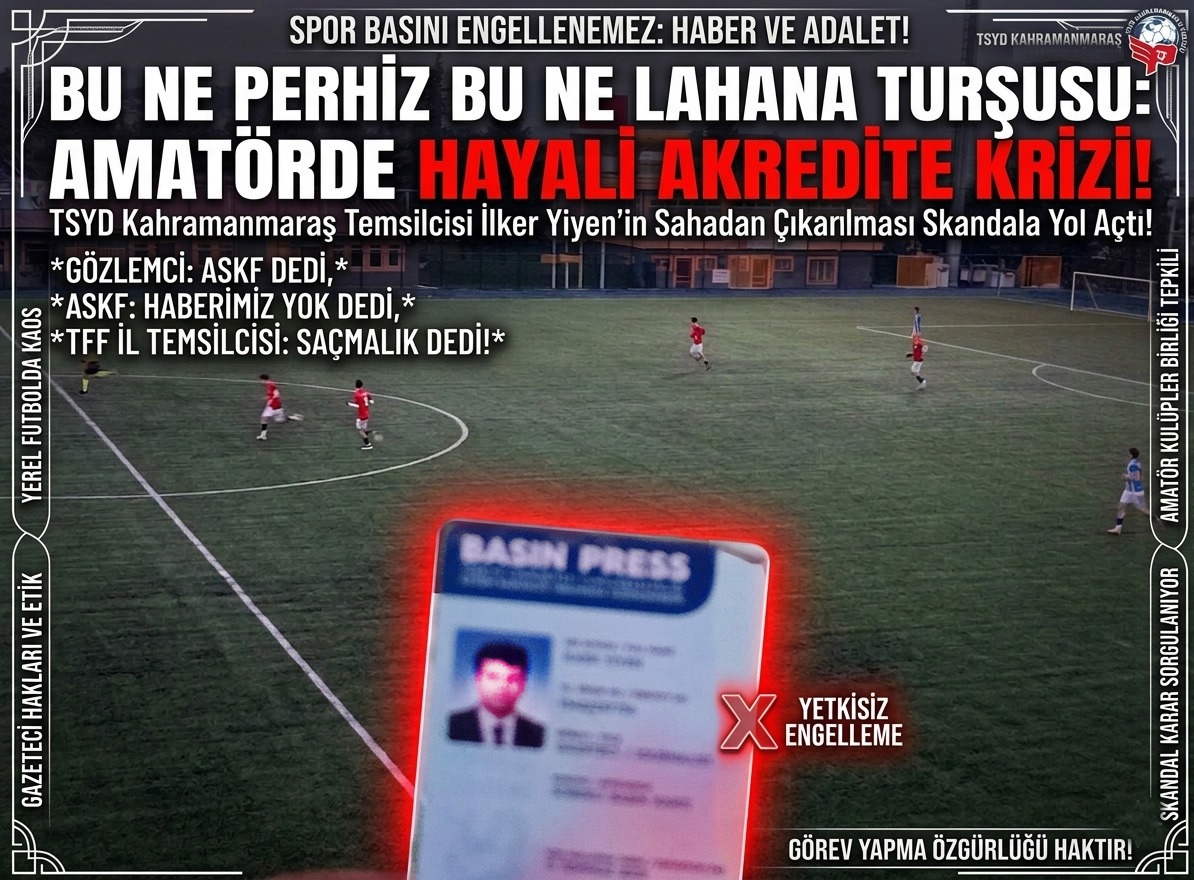 BU NE PERHİZ BU NE LAHANA TURŞUSU: AMATÖRDE “HAYALİ” AKREDİTE