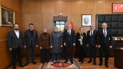 Başkan Görgel, AK Parti Kadın Kolları Başkanı Ercan’ı Makamında Ağırladı