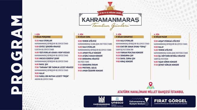 Şehrin gastronomisi, geleneksel el sanatları ve kültürünü ulusal ve uluslararası