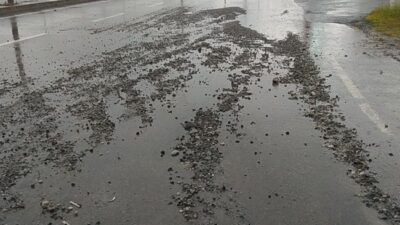 Kahramanmaraş’ta akşam saatlerinde başlayıp gece boyunca etkili olan şiddetli yağış,