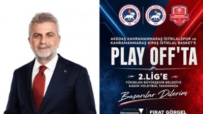 Kahramanmaraş Büyükşehir Belediye Başkanı Fırat Görgel, kentte faaliyet gösteren spor