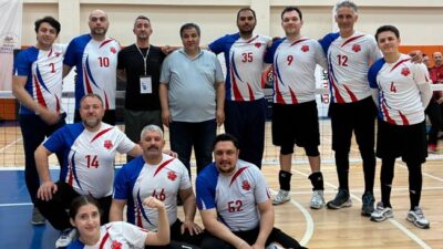 Oturarak Voleybol Süper Lig 2. Etap müsabakalarında Kahramanmaraş Büyükşehir Belediye