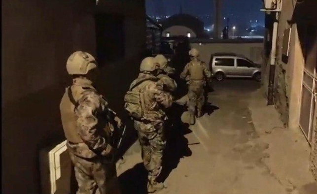 Kahramanmaraş’ta uyuşturucu madde imal ve ticaretine yönelik yürütülen soruşturma kapsamında
