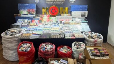 Kahramanmaraş’ta Kaçak Tütün Operasyonu: 14 Bin 210 Paket Sigara Ele