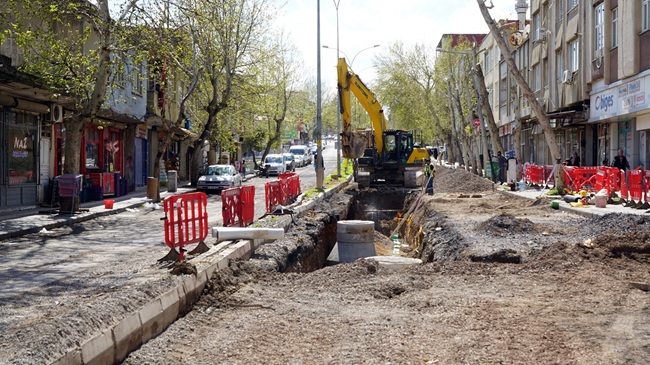 KASKİ tarafından Dumlupınar Mahallesi’nde başlatılan