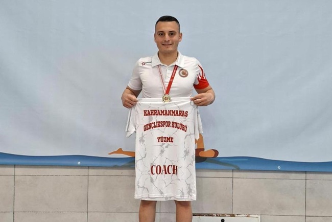 Kahramanmaraşlı yüzücü Doğukan Demir, Konya’da