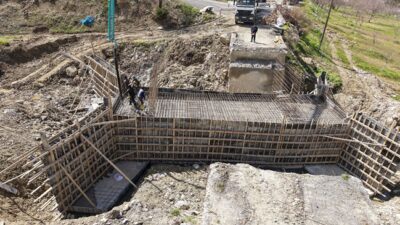 Büyükşehir Belediyesi, Bertiz Grup Yolunda yeni ulaşım yatırımını hayata geçiriyor.