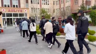 Kahramanmaraş merkezli 8 ilde düzenlenen fuhuş ve suç örgütüne yönelik