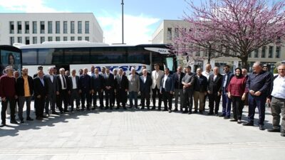 Büyükşehir’den Üreticiye Tam Destek; Çiftçiler Konya Tarım Fuarı’na Uğurlandı Büyükşehir