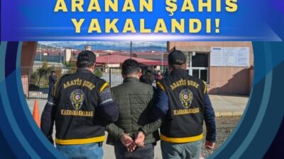 Kahramanmaraş İl Emniyet Müdürlüğü ekiplerince aranan şahıslara yönelik yürütülen çalışmalar