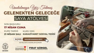 Büyükşehir Belediyesi, kadınların hem mesleki becerilerini geliştirmeyi hem de unutulmaya