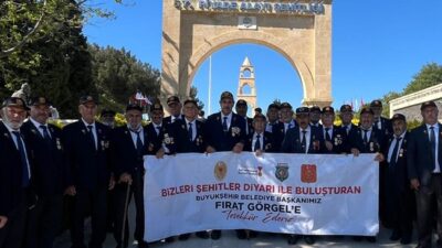 Muharip Gaziler Derneği Kahramanmaraş Şube Başkanı Tayfun Özbek, düzenlenen Çanakkale