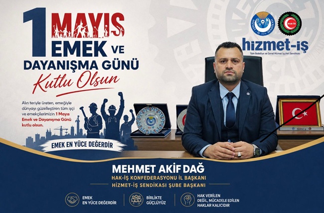 HAK-İŞ Konfederasyonu, 1 Mayıs Uluslararası Birlik, Mücadele ve Dayanışma Günü