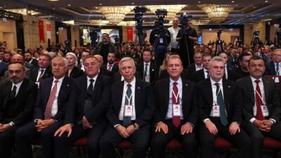 Türkiye Belediyeler Birliği’nin seçimli Mayıs ayı Olağan Meclis Toplantısında konuşan