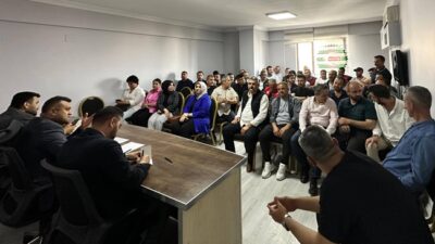 Hizmet-İş Sendikası tarafından düzenlenen geniş katılımlı istişare toplantısı, yoğun katılım