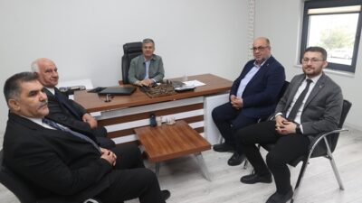 Belediye Başkanlarından Armadaş Bölge Müdürü Mustafa Yılmaz'a Ziyaret