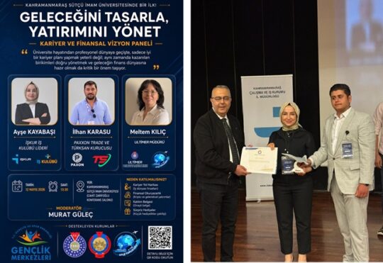 Kahramanmaraş Sütçü İmam Üniversitesi, Gençlik Merkezleri ve İŞKUR iş birliğiyle