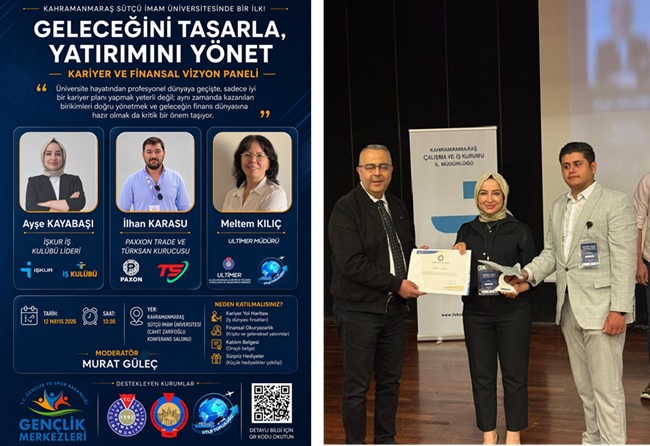 Kahramanmaraş Sütçü İmam Üniversitesi, Gençlik Merkezleri ve İŞKUR iş birliğiyle