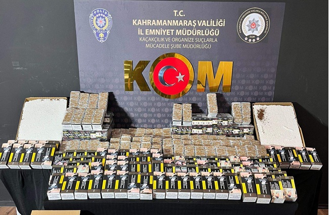 Kahramanmaraş İl Emniyet Müdürlüğü’ne bağlı ekipler tarafından düzenlenen operasyonlarda uyuşturucu