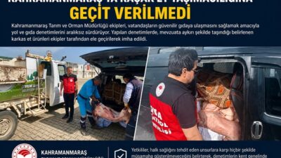 Kahramanmaraş’ta Tarım ve Orman Müdürlüğü ekipleri tarafından gerçekleştirilen yol ve