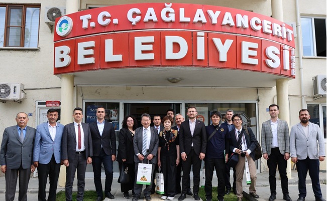 Japonya’nın Tomi City Heyeti İlçede