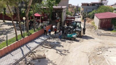 Kahramanmaraş Büyükşehir Belediyesi, Dulkadiroğlu Egemenlik Mahallesi’nde araç ve yaya trafiğinde