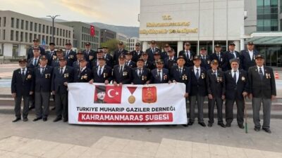 Kahramanmaraşlı gaziler, tarihin en önemli destanlarından birinin yazıldığı Çanakkale’ye anlamlı