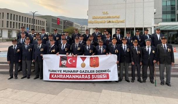 Kahramanmaraşlı gaziler, tarihin en önemli destanlarından birinin yazıldığı Çanakkale’ye anlamlı