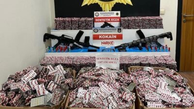 Kahramanmaraş İl Emniyet Müdürlüğü Narkotik Suçlarla Mücadele Şube Müdürlüğü ekiplerince