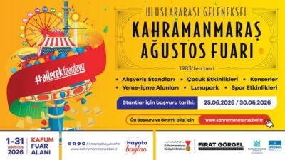 Büyükşehir Belediyesi tarafından 1 – 31 Ağustos tarihleri arasından KAFUM’da