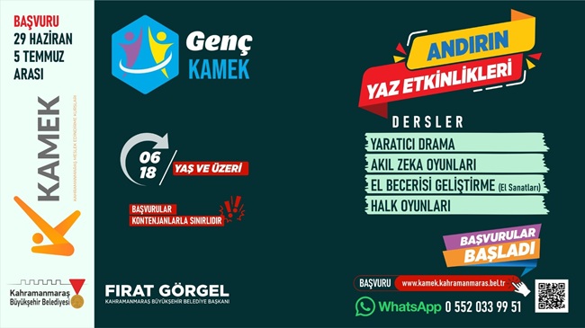 &nbsp; Büyükşehir Belediyesinin Meslek Edindirme Kursları tarafından Andırın, Göksun, Elbistan
