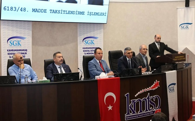İşverenlere Teşvikler ve Prim Borçlarının Yapılandırılması Anlatıldı Kahramanmaraş Sosyal Güvenlik