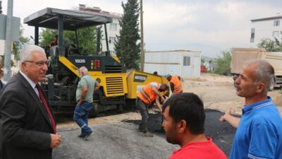 Pazarcık Belediyesi ile Kahramanmaraş Büyükşehir Belediyesi iş birliğinde yürütülen sıcak